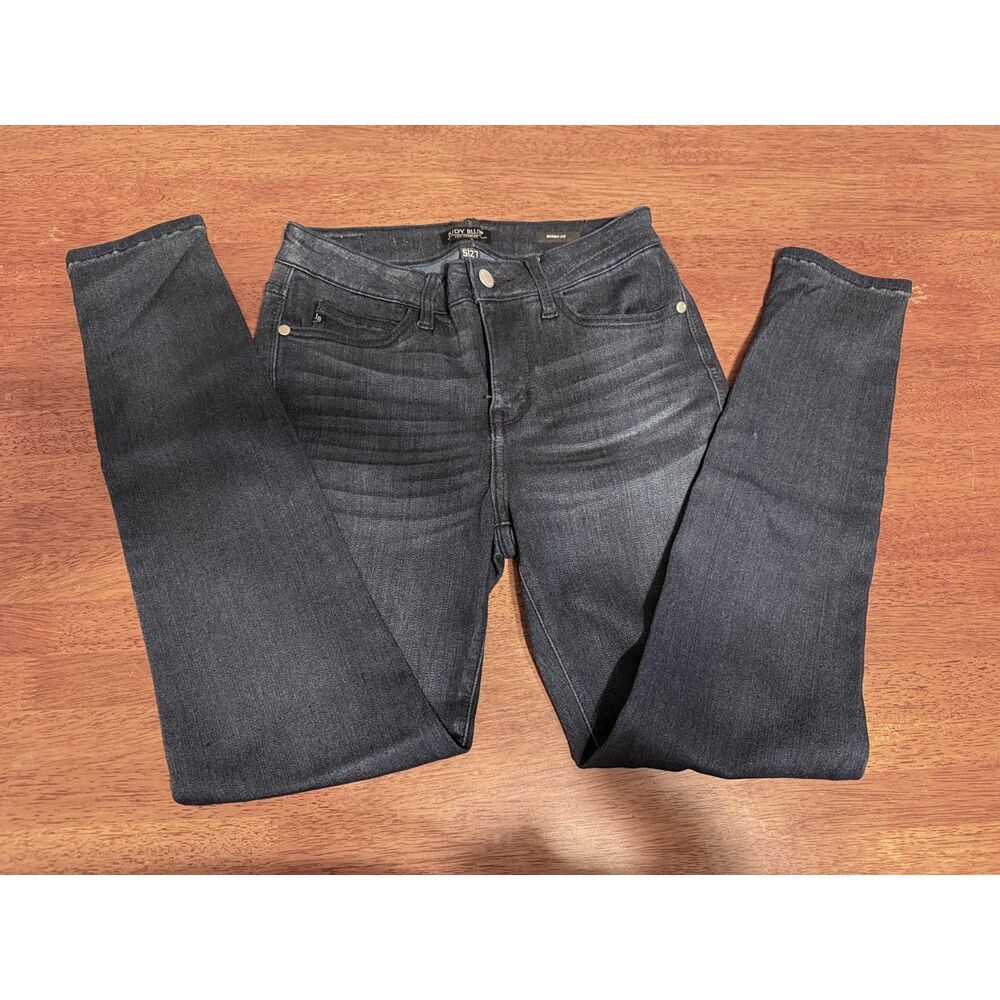 Judy Blue Dark Wash Mid-Rise Skinny Jeans - Style JB8113DK - Size 5/27